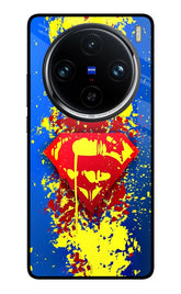 Superman logo Vivo X100 Pro Back Cover